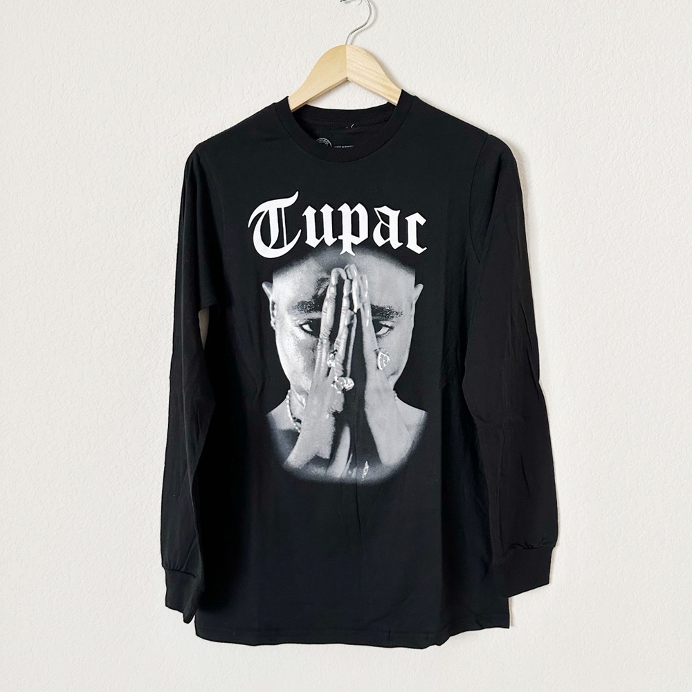 NEW Tupac Long Sleeve Graphic Tee